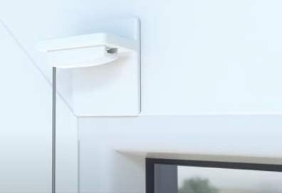 PLIMA fix universal adhesive plate for pleated blind mounting on the PVC frame